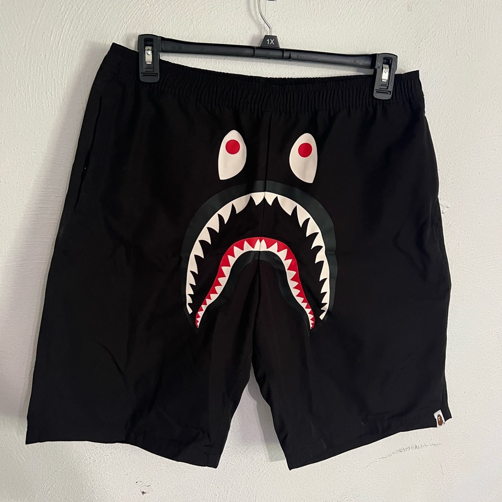 Mens Bape Black shorts XL
